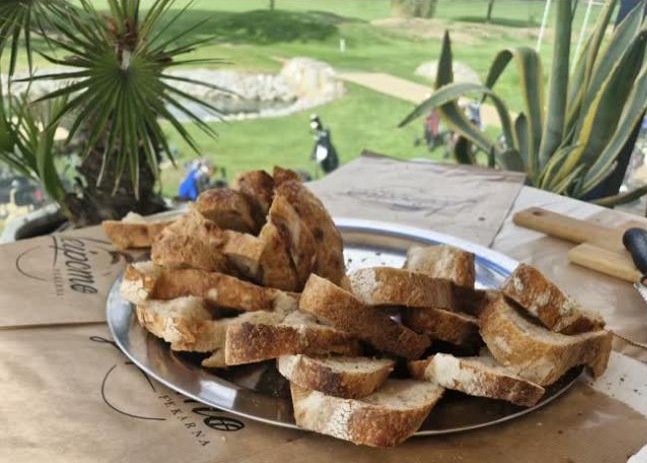 Pečivo Leipomo na golfovém turnaji